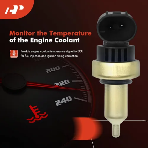 Vista 3 de A-Premium Sensor de temperatura del refrigerante compatible con Mercedes-Benz Sprinter 2500 3500 2010-2016 C280 CLS63 AMG E320 GL450 ML320 ML450
