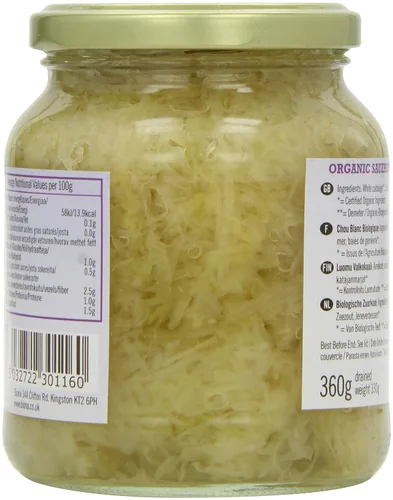 Vista 5 de BIONA Chucrut Demeter Ecológico, 360 GR