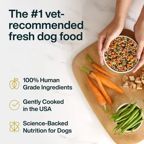 Vista 3 de JustFoodForDogs Alimento fresco congelado saludable para perros con control de peso, comidas frescas para mascotas o adornos para control