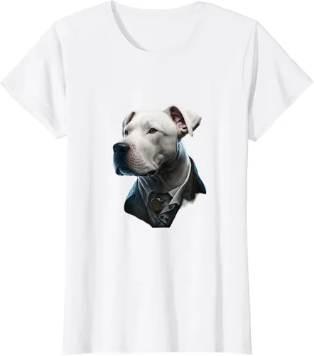 Vista 21 de Detective Dogo Argentino - Camiseta para perro, Negro