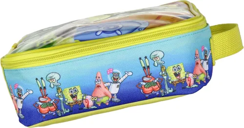 Vista 2 de INTIMO Nickelodeon Bob Esponja Pantalones Cuadrados Bikini Bottom Fiambrera Bolsa de 10 pulgadas