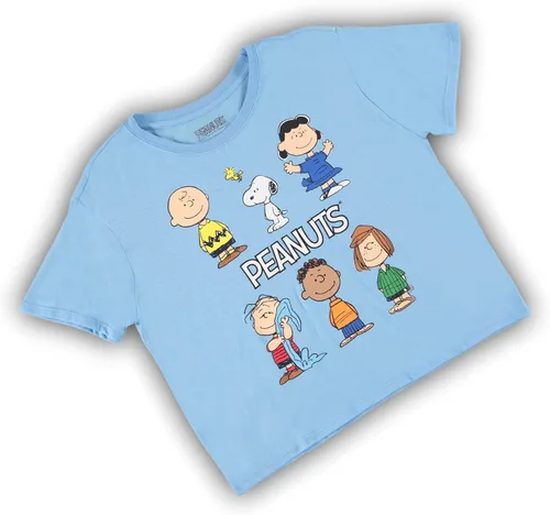 Vista 6 de Peanuts Snoopy - Camiseta clásica de manga corta para mujer, diseño de Snoopy