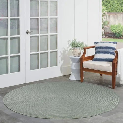 Vista 49 de Superior Alfombra de área para interiores y exteriores, decoración de suelo trenzada reversible para sala de estar, cocina, patio, porche delantero