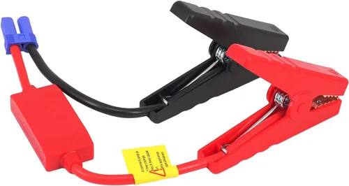 Vista 6 de Cable de puente EC5, cable de arranque de automóvil de repuesto automotriz, pinza de cocodrilo a conector EC5 para 12 V portátil de emergencia