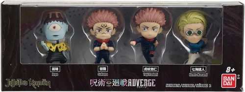 Vista 9 de Bandai Namco - Juego de figuras de Jujutsu Kaisen Adverge Box Set C (Yuji Itadori, Kento Nanami, Ryomen Sukuna, Jogo), Juego de figuras de Bandai