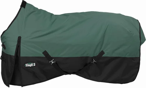 Vista 3 de Tough 1 600 cobija para caballo de denier impermeable