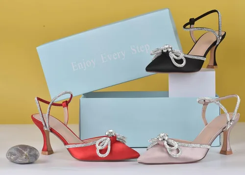 Vista 8 de Susanny - Zapatos de tacón bajo con strass para mujer, con punta puntiaguda, de tacón kitten, con cierre, ajustables, con correa, para vestido