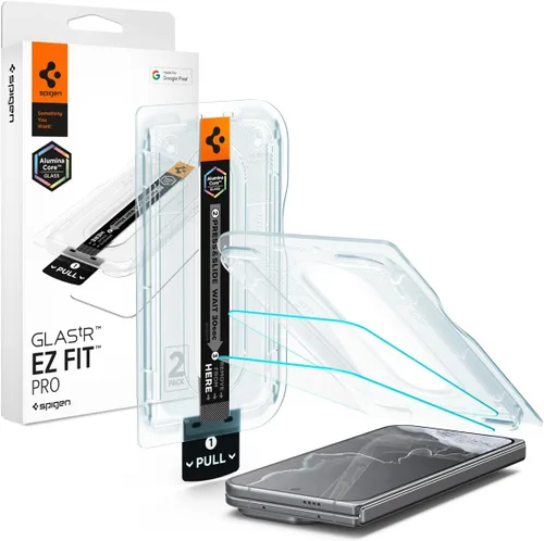 Vista 13 de Spigen GlasTR EZ FIT Pro - Protector de pantalla para Pixel 10 Pro Fold
