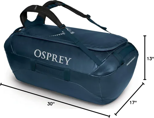 Vista 3 de Osprey Transporter - Bolsa de viaje (40 litros), color negro
