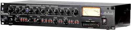 Vista 2 de ART Pro Channel II Preamplificador/Compresor/EQ Medición VU seleccionable basada en tubo profesional