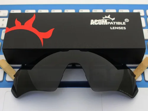 Vista 4 de ACOMPATIBLE Lentes polarizadas de repuesto ventiladas para gafas de sol Oakley Radar EV XS Path (ajuste juvenil) OJ9001