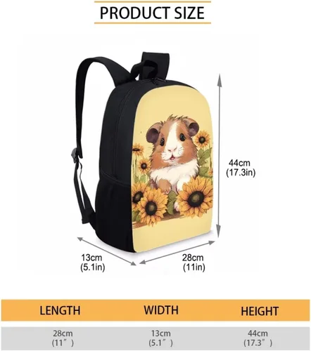 Vista 17 de HUGS IDEA Los animales frescos 3D niños escuela libro bolsa niños impresión mochilas, Baloncesto, Moderno