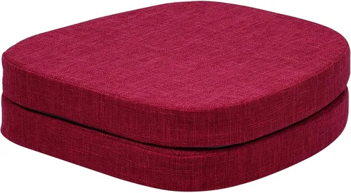 Vista 20 de baibu Juego de 2 cojines metálicos de espuma viscoelástica de 14 x 14 pulgadas, diseño de doble capa, antideslizantes, para sillas de comedor, cojín