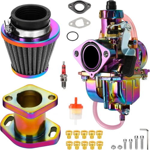 Vista 11 de FVRITO - Carburador de alto rendimiento VM22 de 26 mm para Predator 212cc 196cc Coleman CT200U BT200X Mini Bike KT196 Go Kart GX160 GX200 6.5hp