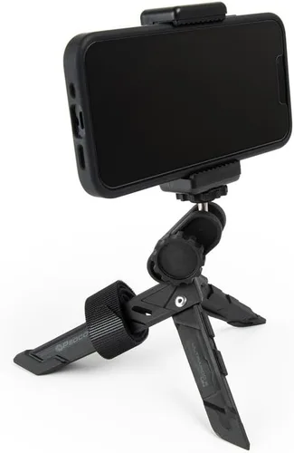 Vista 4 de UltraPod 3 Mini trípode de viaje con soporte para teléfono