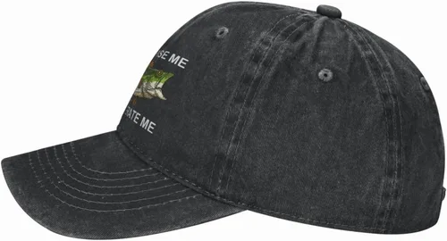 Vista 3 de Fishing Cap Fish Despise Me Women Tolerate Me Hat for Men Baseball Caps Vintage Caps Negro