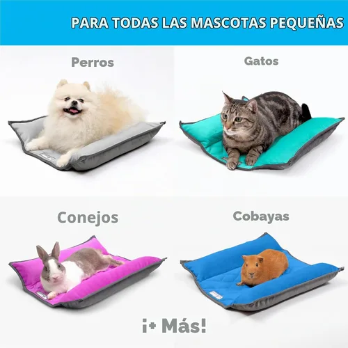 Vista 2 de Paw Inspired Snuggle - Cama con cojín de conejo, gris/gris claro, 17 x 17