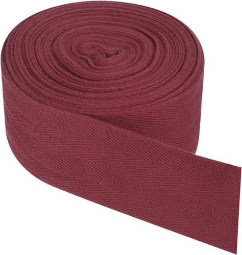 Vista 77 de PATIKIL Cinta de sarga de algodón de 1 pulgada, 50 yardas, cinta de algodón, cinta de encuadernación al bies, cinta de espiga para costura, Verde