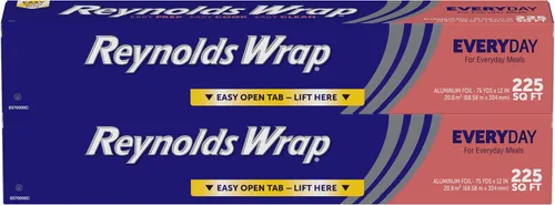 Vista 12 de Reynolds Rollo de papel de aluminio Wrap Everyday Strength, 12 pulgadas