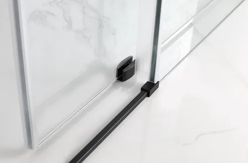 Vista 4 de Aston SDR978EZ.UC-ORB-4880-L Langham XL Puerta de ducha, bronce aceitado, transparente-izquierda
