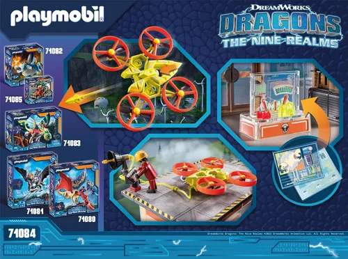Vista 8 de Playmobil Dragones Nueve Reinos: Icaris Lab