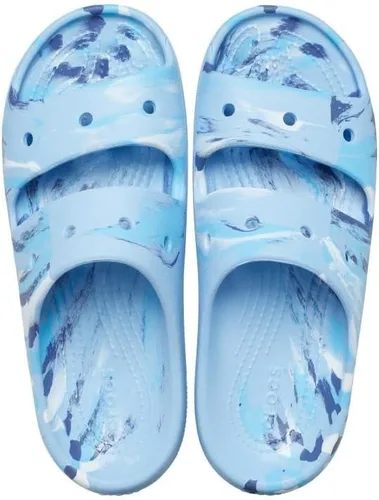 Vista 5 de Crocs Sandalias clásicas unisex para adultos con diseño marmoleado