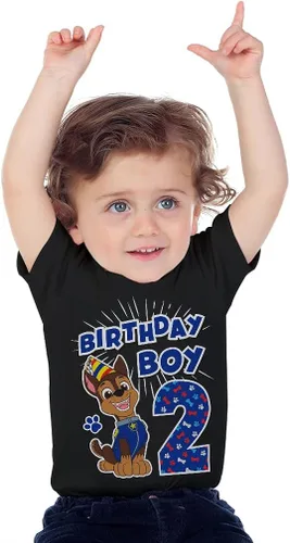 Vista 3 de Paw Patrol - Camisa de 2 cumpleaños para niños de 2 años