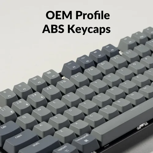Vista 4 de Keychron Teclado mecánico inalámbrico K8 Tenkeyless para Mac, retroiluminación blanca, Bluetooth, multitarea, teclado para juegos con cable tipo C