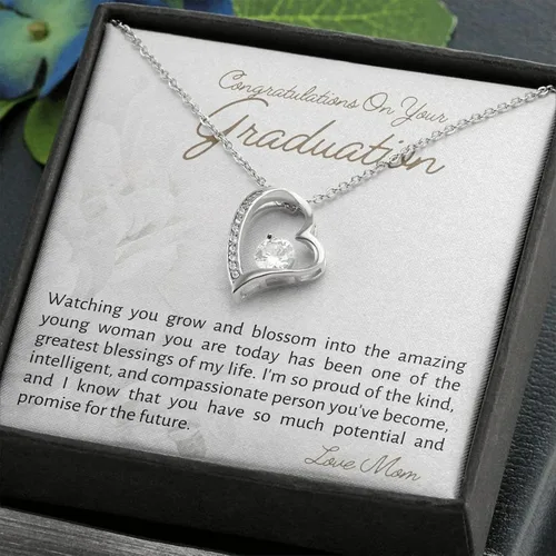 Vista 2 de ZephariO Graduation Necklace For Her 2023 - Graduation Necklace 2019 For Women, Cadenas De Plata 925 Para Mujer, Regalos Para Graduacion 2023, Son