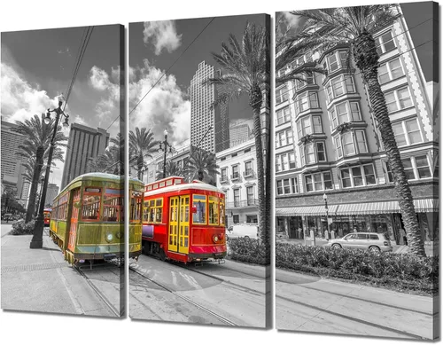 Vista 20 de Arte de pared con puente de Memphis Hernando de Soto, decoración de pared en blanco y negro, paisaje urbano de Tennessee, lienzo, impresión