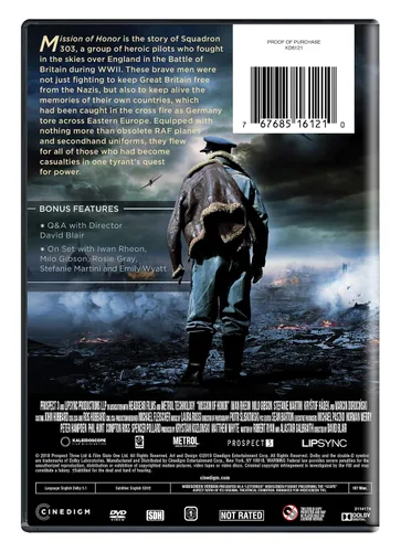 Vista 2 de Mission of Honor DVD