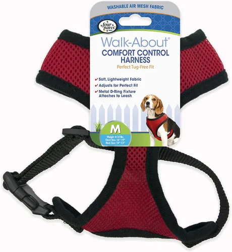 Vista 20 de Four Paws Comfort Control - Arnés para perro, color negro, extra pequeño