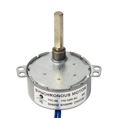 Vista 30 de CHANCS TYC-50 Motor Eléctrico Síncrono AC 110V 0.083-0.1RPM CCW para Ventilador, Microondas, Horno, Chimenea Eléctrica