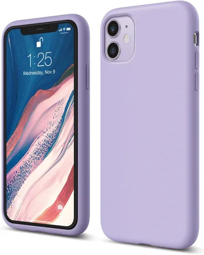 Vista 12 de elago Premium - Carcasa de silicona líquida para iPhone 11, color negro Full Body Protective Cover, Shockproof, Slim Phone Case, Anti-Scratch Soft