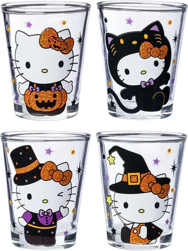 Vista 34 de Silver Buffalo Disney Una película Goofy - Juego de 4 mini vasos con personajes de Goofy, Max Goof, Roxanne y Bobby Zimuruski, 1.5 onzas