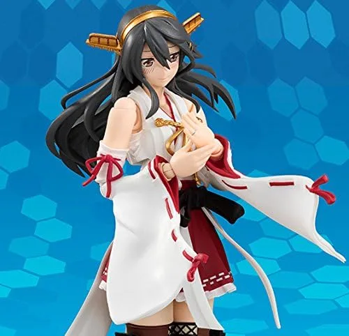 Vista 5 de Bandai Tamashii Nations AGP Kan Colle Haruna Kaini "Kankolle" Figura de acción