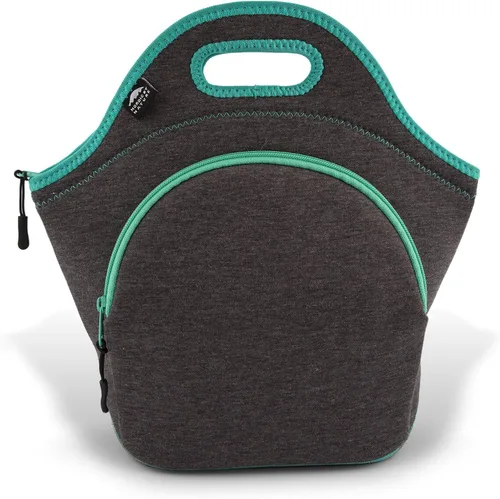 Vista 16 de Loncheras para mujeres y loncheras para niños, lonchera aislada de alta calidad, neopreno extra grueso, sensación de algodón suave, costuras de alta