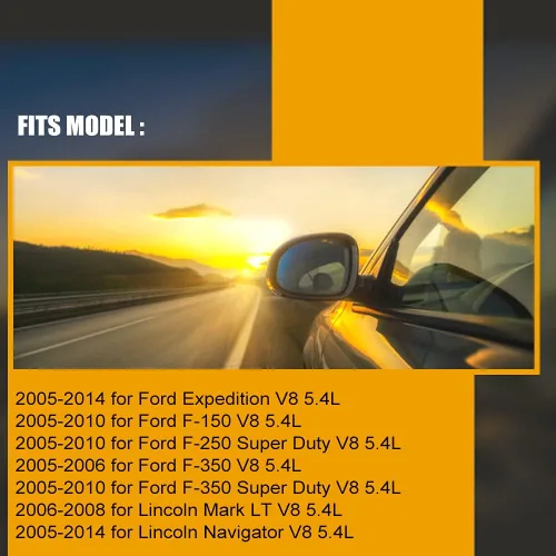 Vista 6 de ROADFAR Cuerpo de aceleración eléctrica de 75 mm S20001 6L3Z9E926A para 05-14 para Ford Expedition, 04-10 para Ford F-150, 05-09 para Ford F-350