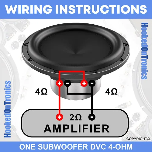 Vista 2 de KICKER Subwoofer y amplificador paquete de 3 artículos: subwoofer L7R de 1200 vatios de 12 pulgadas, amplificador monobloque DS18 clase D y kit