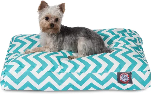 Vista 8 de Majestic Pet Chevron - Cama rectangular lavable para perros, antideslizante, cómoda cama para mascotas, cama de jaula con funda extraíble lavable