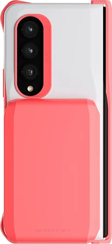 Vista 24 de Ghostek Exec - Funda tipo cartera para Galaxy Z Fold 4 con soporte magnético para tarjetas de crédito, protección de bisagra, carga inalámbrica