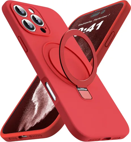 Vista 56 de Funda diseñada para iPhone 11 con soporte magnético invisible Compatible con Mag-Safe, a prueba de caídas de grado militar, a prueba de golpes