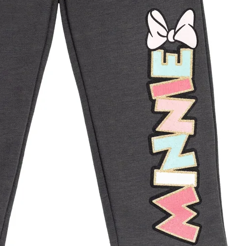 Vista 6 de Disney Minnie Mouse - Conjunto de sudadera y pantalones de forro polar, tallas de recién nacido a niño grande (recién nacido - 14-16)