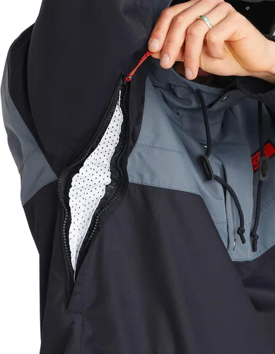 Vista 8 de Volcom Chaqueta de snowboard con capucha Anarok para hombre