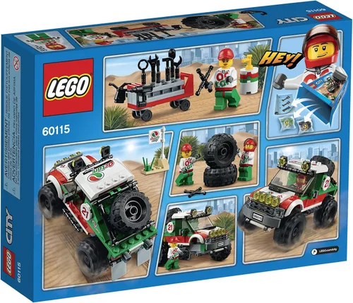 Vista 3 de Todo terreno LEGO City 4 x 4 60115