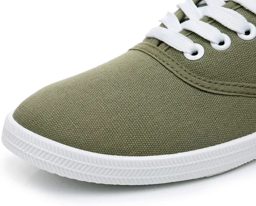 Vista 5 de VenusCelia - Tenis Rainbow de lona con agujetas, para mujer