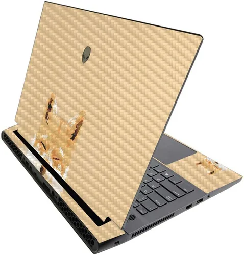 Vista 632 de MightySkins - Skin brillante con purpurina para Alienware M17 R3 (2020) y M17 R4 (2021) - Diversión de los años 90 Acabado duradero con purpurina