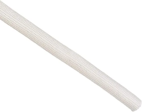 Vista 13 de uxcell Protector de cable de aislamiento, manga de fibra de vidrio de alta temperatura de 9.8Ft-16.4 ft m negro