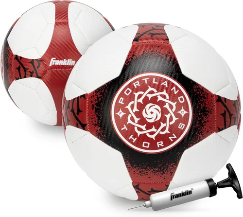 Vista 9 de Franklin Sports - Pelotas de fútbol del equipo NWSL - Pelotas de fútbol para niños + adultos - Pelotas de fútbol para niños + niñas - Pelota