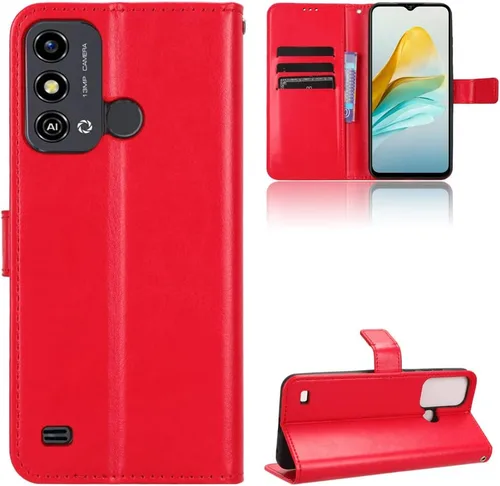 Vista 10 de Funda para Honor X50i, funda de cuero con tapa para Honor X50i 5G CRT-AN00 Case Gold Oro